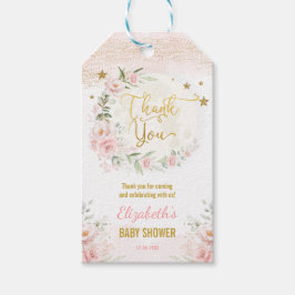 Etiqueta Para Presente Favor do Chá de fraldas de Estrelas Pequenas e Bri