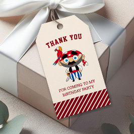 Etiqueta Para Presente Favor do Partido Aniversário de criança Pirata