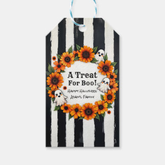 Etiqueta Para Presente Favor do Partido do Halloween Personalizado - 'Um