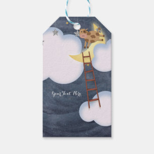 Etiqueta Para Presente Favor Personalizado Rhyme do Nursery Storybook do
