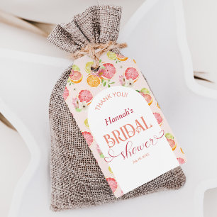 Etiqueta Para Presente Favor principal do Chá de panela de Verão de apert