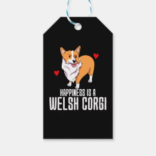 Etiqueta Para Presente Felicidade É Um Corgi Galês