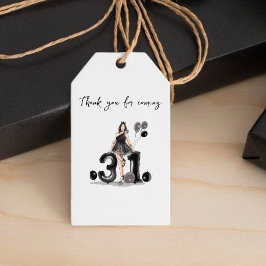 Etiqueta Para Presente feliz 31 anos,