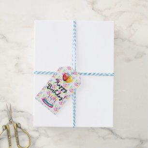 Etiqueta Para Presente Feliz aniversario