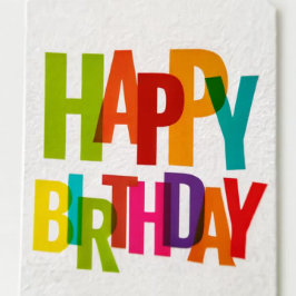 Etiqueta Para Presente Feliz Aniversário