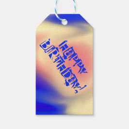 Etiqueta Para Presente Feliz aniversário!