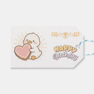 ETIQUETA PARA PRESENTE FELIZ ANIVERSÁRIO