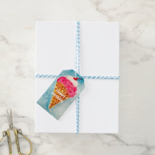Etiqueta Para Presente Feliz aniversário