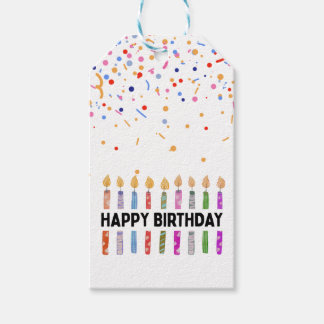 ETIQUETA PARA PRESENTE FELIZ ANIVERSÁRIO