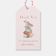 Feliz aniversário de bebê Bunny Obrigado