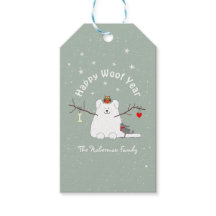 "Feliz Ano de Woof" Snowcat