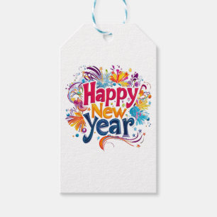 Etiqueta Para Presente Feliz ano novo