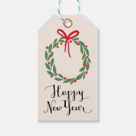 Etiqueta Para Presente Feliz ano novo