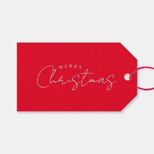 Etiqueta Para Presente Feliz Ano Novo Natal Alegre Temporada de Feriados