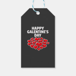 Etiqueta Para Presente Feliz dia das Galentinas amigas dia dos Namorados