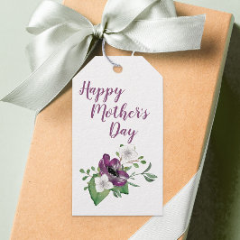 Etiqueta Para Presente Feliz dia de as mães - Personalizado com Spray Flo