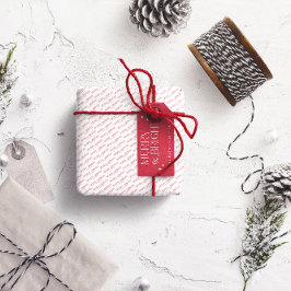 Etiqueta Para Presente Feliz e Brilho Personalizado