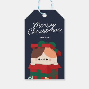 Etiqueta Para Presente Feliz e Simples Feliz Natal