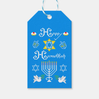 Etiqueta Para Presente Feliz Feriado Hanukkah