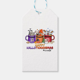 Etiqueta Para Presente feliz halloween graças a enfermeira engraçada de n