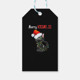 Etiqueta Para Presente Feliz Kissmy..ss Black Cat Lights