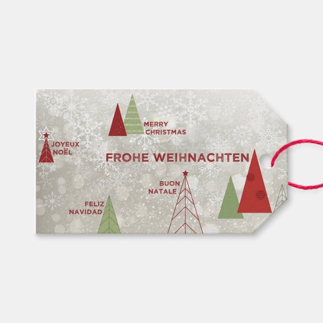 Etiqueta Para Presente Feliz Natal (Frente (horizontal))
