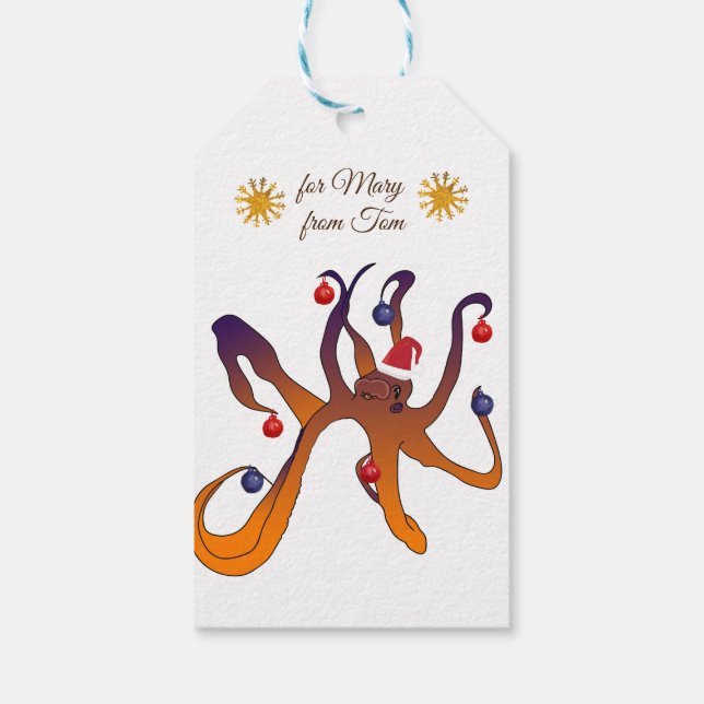 Etiqueta Para Presente Feliz Natal (Verso)