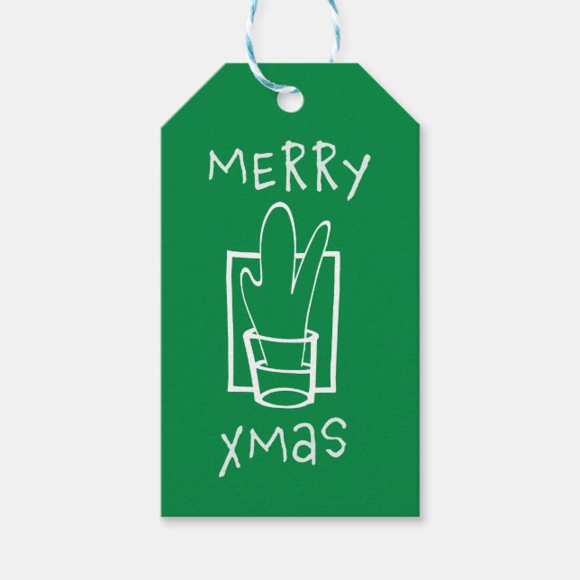 Etiqueta Para Presente Feliz Natal (Frente)
