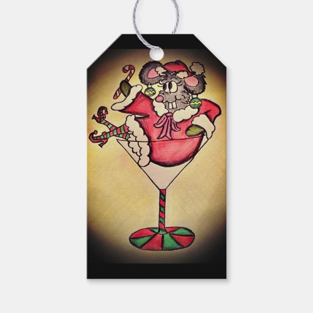 Etiqueta Para Presente Feliz Natal (Frente)