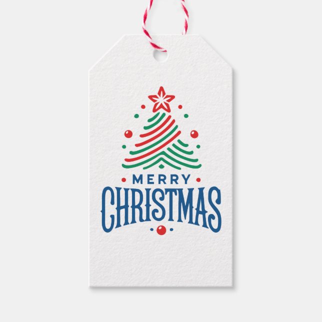 Etiqueta Para Presente Feliz Natal 1 (Frente)