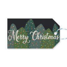 Feliz Natal Árvores Verdes