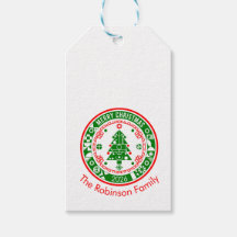 Feliz Natal com nome de família