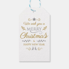 Etiqueta Para Presente Feliz Natal e Feliz ano novo