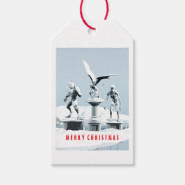 Etiqueta Para Presente Feliz Natal. Esculturas de gelo monstruosas