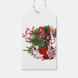 Etiqueta Para Presente Feliz Natal Gnome
