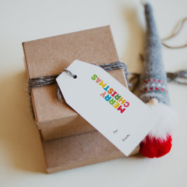 Etiqueta Para Presente Feliz Natal para e de