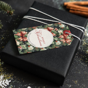 Etiqueta Para Presente Feliz Natal Personalizado