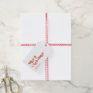 Etiqueta Para Presente Feliz Natal - Sweet Retro