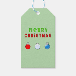 Etiqueta Para Presente Feliz Natal verde