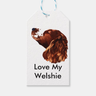 Etiqueta Para Presente Feliz Natal Welsh Springer Spaniel
