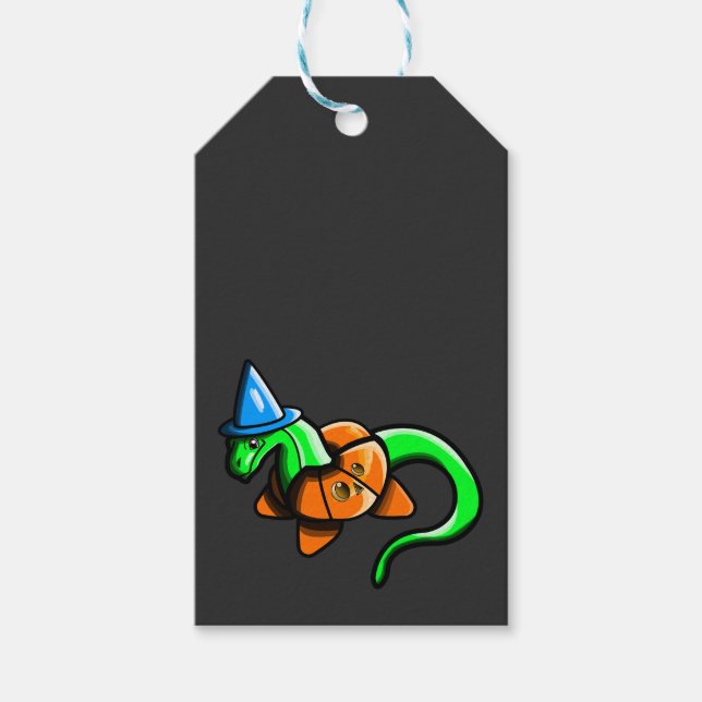 Etiqueta Para Presente Feliz Samhain! (Frente)