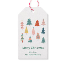 Feriado das Árvores de Natal Verdes Modernas Elega