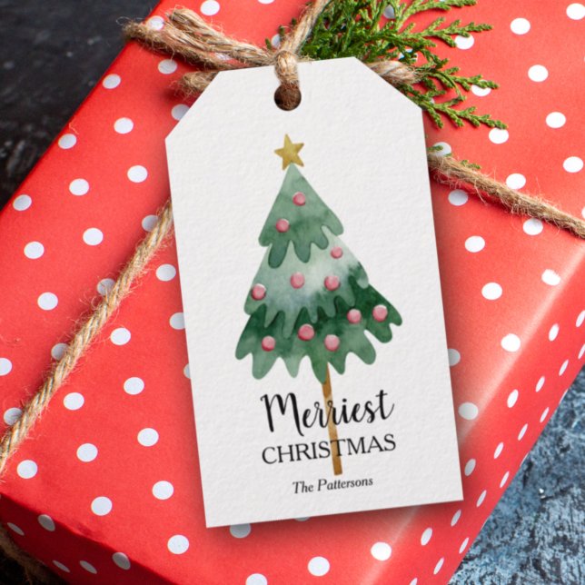 Etiqueta Para Presente Feriado de Natal (Criador carregado)