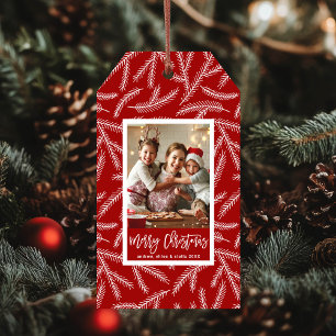 Etiqueta Para Presente Feriado de Natal Feliz da Agência Red Pine
