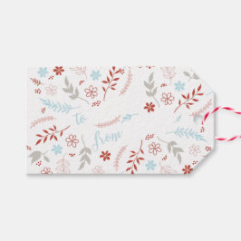 Etiqueta Para Presente Feriado de Natal Natural de Noël em Slate