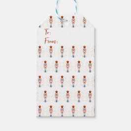 Etiqueta Para Presente Feriado Festivo de Música Balé Noturcracker