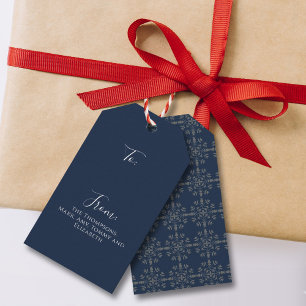 Etiqueta Para Presente Feriado Natal Joy Paz Elegante Simples