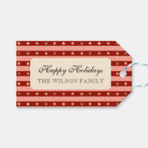 Feriado Xmas - Molho de Natal de Noel Striped