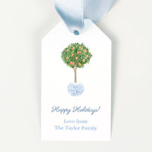 Feriados felizes da Chinoiserie Chic Citrus Orange