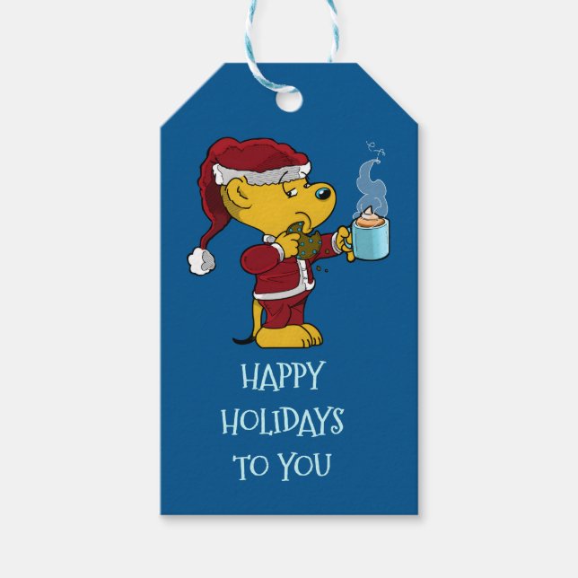 Etiqueta Para Presente Férias de Natal Ferald (Frente)